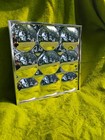 Vintage Convex Bubble Mirror Art Space Age Mid Century Turner Style  Plexi-view