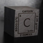 1 25 Inch Graphite Carbon 2oz Cube Periodic Table Element C Design