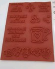 Stampin Up Espress Yourself Stamp Set Retired Coffee Cocoa