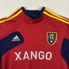 Adidas Real Salt Lake Xango Mls Soccer Training Jersey Pullover Size Large Rare