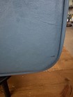 Baby Blue Vintage Luggage Case Locks 1970 s Snaps Open Good Condition 16x12x5