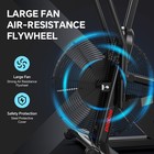 Home Fitness Fan Bike Indoor Cycling Exercise Bike Workout Bike Air Resistance