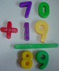 Vintage Alphabet Letter Number Magnets 89 Pcs