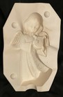 Vintage Christmas Choir Singing Angel W  Harp Slip Casting Ceramic Pottery Mold