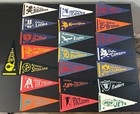 1960s 22 Nfl Vintage Mini Football Pennants Early Logo 9  
