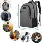 Travel Laptop Backpack  Business Anti Theft Slim Sturdy Laptops Backpack