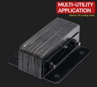 8 x12 x4 5 viking Laminate Rubber Dock Bumper For Truck Loading Dock Protection