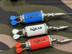 Solar Titanium Short Arm System With Large Blue White Red Bobbins X 3