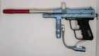 Spyder Pilot Paintball Gun Emarker E Marker Black  Blue    Red Untested