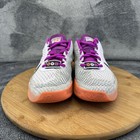 Nike Vapor 11 Nyc Shoes Womens Size 6 White Purple Orange Tennis Sneakers