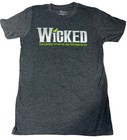 Wicked The Musical Broadway Show Unisex Uk   Ireland Tour Tee T-shirt New  