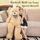 Giant Teddy Bear 4ft Big Teddy Bear Stuffed Animals Cute Plush Toy Soft Huge