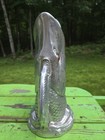 Vintage 1977 Arthur Court Designs Aluminum Cast Fish Head Vase