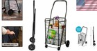 Utility Cart With Wheels To Be Used For Shopping  Grocery  Laundry And Stair    