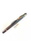 Creeks N Creeks Gun Metal Grey Fountain Pen With Gold Trim And Fine Gold Nib Ex 