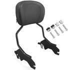 Detachable Sissy Bar Passenger Backrest Black Sissy Bar docking For Low Rider