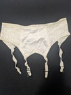 Vintage Penneys White Garter Belt Sz Lg