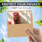 450 Invitation Envelopes 4 1 4 X 6 1 4  A4 Brown Kraft Printable Envelopes 4x6