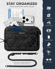 Neck Wallet For Travel  Nylon Passport Holder Rfid Blocking