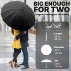 Large Umbrella For Rain   Golf Windproof Big Heavy Duty Stick Automatic Open