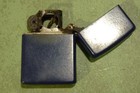 Zippo Us Air Force Logo On Blue Lighter - 2014 - Pre-owned  Works  Date A 14