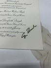 George Bush Signed Inauguration 1989 Dan Quayle Vp   President Autographed