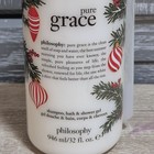Philosophy Pure Grace Holiday Shampoo Shower Gel Bubble Bath 32 Oz Sealed   Pump