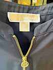 Michael Kors Women s Blouse Black With Gold Details Size Xl