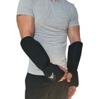 Padded Arm Guards Sleeves With Top And Bottom Pads Hand Forearm Protection Pair