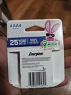 Energizer Ultimate Lithium Aaa Batteries 1-pack - 4 Count Total New