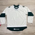 Iowa Wild Ahl Ccm Hockey Jersey Cream Green Mens Size Large Nwt
