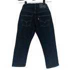 Levi s Boys 511 Slim Fit Jeans Adjustable Waist Dark Wash Denim Pants Sz 4 Blue