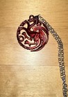 Game Of Thrones Targaryen Dragon Necklace Pendant Merchandise