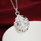 925 Sterling Silver Rose Flower Pendant Rings Bracelets Necklaces Earrings Stud