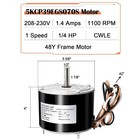 Condenser Fan Motor 1 4 Hp 208-230v Replacement For Ge Genteq 5kcp39egs070s New