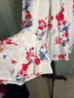 Solitaire Rayon Off Shoulder Floral Top With Bell Sleeves Large