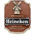 Vintage Heineken Beer Advertising Plaque