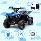 Kids 6v Ride On Atv Quad 4 Wheeler Electric Toy Car Battery Powered