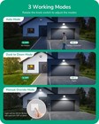 Edishine 2 Pack Motion Sensor 180-degree Replacement Motion Detector For Outdoor
