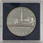 1984 Proof Canadian 50  Silver Dollar  150th Anniversary Of Toronto  Canada  1