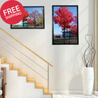 16x24 Poster Frame Black Studio Gallery Picture Frame Wall Mount Display New