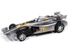 Auto World 2014 Indy Car Silver With  1 Ho Scale Slot Car Sc413