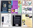 Jewelry Making Craft Books Lot Of 6 Beading Polymer Clay Wire Hemp Metal Art