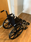 Medline Lightweight   User-friendly Wheelchair With Flip-back  Desk-length Arms