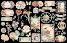 Graphic45 Fairy Boutique  61pc  Die-cut Ephemera Assortment Scrapbooking