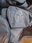 Bass Pro Shops Men   s Fishing Vest flotation Device Sz Large Gray  black pockets