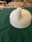 Vintage Dental Rinse Sink Bowl Antique Milk Glass Medicine Cure Dentist Chair  
