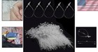 1000 Pcs 3-inch Clear Tag Fasteners - Durable Snap Lock For Clothing Price Tags