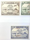 Palestine Jordan 1949 Upu 75th Anniversary Stamp Set Unused Collectible