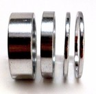 Silver Bike Bicycle Alloy 1  Headset Spacers Set 2mm 5mm 10mm Silver New